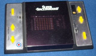 Vintage Entex Super Space Invaders handheld electronic video game