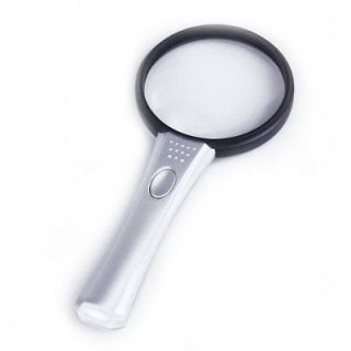 Hand held Magnifying glass with light   large magnifier with LED lamp 