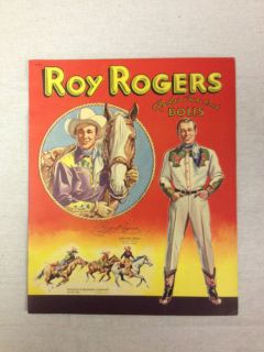 1948 ROY ROGERS RODEO CUT OUT DOLLS