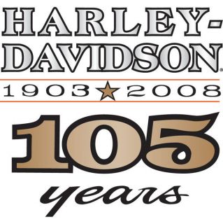 harley davidson anniversary decals