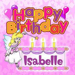 Girls Personalised Happy Birthday Song CD with name