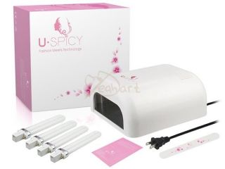 USpicy 36w Curing Nail Dryer UV Lamp Light Salon Spa Gel 36 Watt