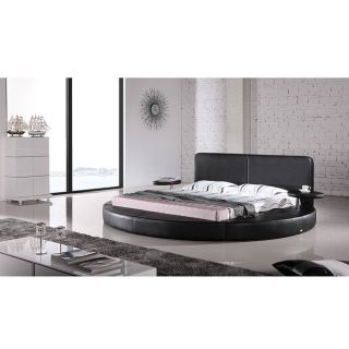 Oslo Round King Leatherette Bed