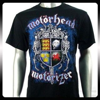 Motorhead Heavy Metal Rock Punk Retro T shirt Sz M Biker Rider Men Mo5