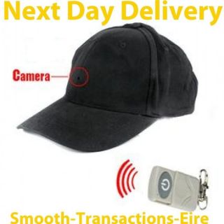 4GB Spy Cap Wireless Cam Remote Hat Hidden Camera Camcorder CCTV 