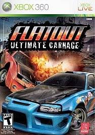 FLATOUT ULTIMATE CARNAGE RACING   XBOX 360   COMPLETE ** VERY NICE 