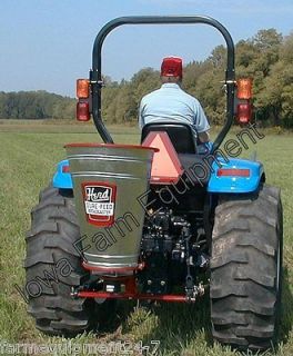 Herd I 92, 2.8 Bushel Tractor 3 Pt Electric Broadcast Seeder,Fertili 