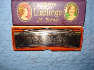 Hohner Unsere Lieblinge Harmonica, Used, In Box
