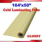   50X164 Glossy UV Luster Cold Laminating Film for Large Laminator