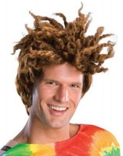 60s70s Hippie Brown Dreaded Dude Dreadlocks Wig Costume