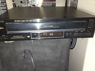 Used Home Theater Teac PD D860 5 Disc CD Changer With Remote Control 