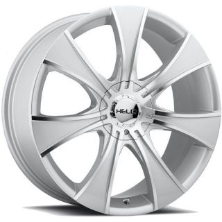 20 inch Helo silver wheels rims 4x4.5 4x114.3 cl 2.2 3.0 legend tc 2.5 