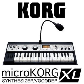 KORG Micro MicroKORG XL Synthesizer Vocoder Keyboard BK