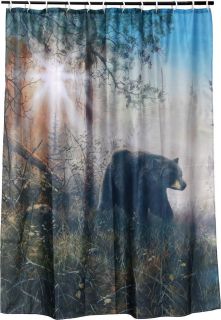 bear shower curtain in Shower Curtains