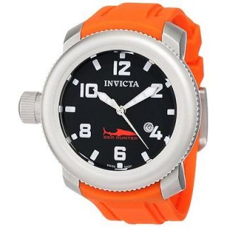   Invicta 1690 Pro Diver Sea Hunter Orange Rubber Swiss Quartz Watch
