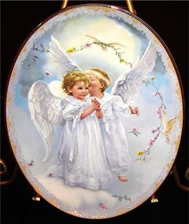 Sandra Kucks On Angels Wings Heavens Secrets Bradford Exchange 