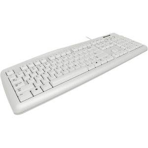 Microsoft 200 6JH 00026 White USB Keyboard Quiet Keys PC Windows 7 