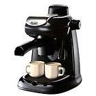  Counter Top Steam Driven 4 Cup Espresso and Cappuccino Coffee Maker