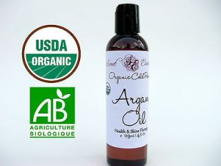 USDA Certified 100% Pure Organic Moroccan Argan Oil  4oz  Imported 