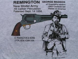 Remington New Model .44 Cal Percussion Pistol Tee Shirt