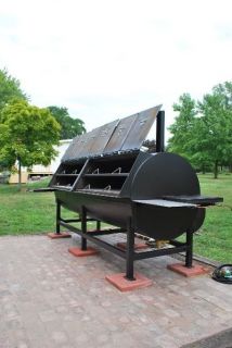 BBQ SMOKER STATIONARY PIT 9,440 sq. in 65.5 sq ft HOG COOKER PIG 