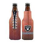 NFL Football Beer Bottle Holder Pigskin Koozie  Neoprene Cooler  Pick 