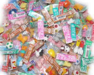   ERASERS Special Bulk Assorted (50~300) / 1 Day Business Shipping