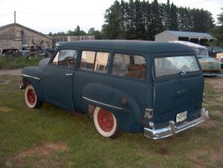 1950 Plymouth Suburban 2 door station wagon