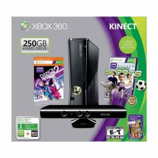xbox 360 kinect bundle 250gb in Video Game Consoles