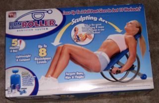 BUN AND THIGH ROLLER *AS SEEN ON TV* W/ NUTRITION GUIDE get sweet buns 