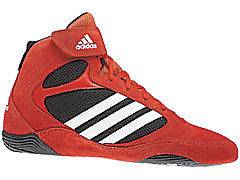 New Adidas Pretereo II Red Wrestling Shoes