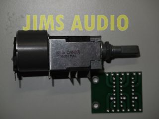 motorized volume control in Home Audio Stereos, Components