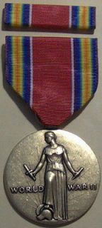 WW II Victory Military Medal w/RIBBON