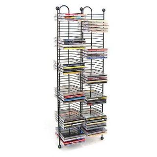 100 CD Multimedia Tower Rack Storage Organizer