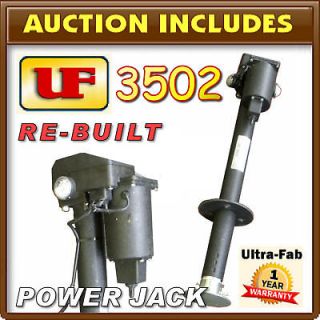 UF * 3502 Electric Camper Trailer Power Tongue Jack 3500 1 YR Wrty 