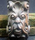 Nice quality carved early 17th century wood figure head, so called 