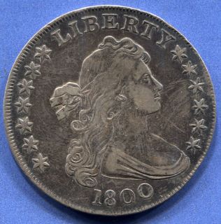 1800 silver dollar in Early Dollars (1794 1804)