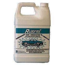 Rusfre Black Rubberized Spray On Undercoating   RUS1020F6