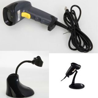 Automatic USB 20m Laser Handheld Barcode Scanner Reader With 