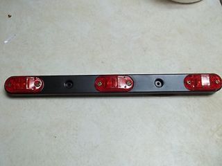 LED ID BAR Light RED (3) 2 Diode light surface mount trailer 