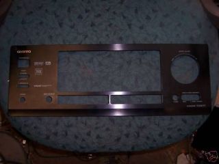 ONKYO AV RECEIVER TX DS777 FACE PLATE replacement front