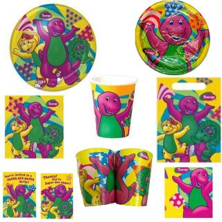 Vintage BARNEY Birthday PARTY Supplies ~ Pick 1 or Many to Create Your 