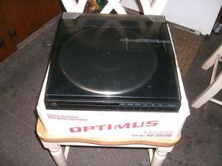 Optimus   Lab 2250 Linear Tracking Belt Drive Turntable