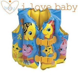 Baby Safety Swimming Aid Inflatable Swim Vest Fish