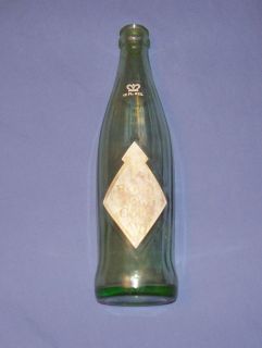 RC Royal Crown Cola Soda Pop Top Beverage Bottle 12 oz Glass Vtg 