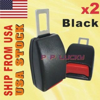 22mm BLACK AUTO Seat Belt Extender Support Buckle