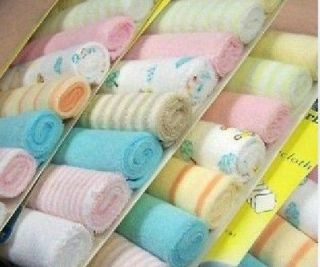 8pcs New Soft Baby Kid Child Infant Boy Girl Bath Towel Washcloth Wipe
