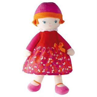   BabiCorolle Babi Les Lili Cherry 13 Cloth Rag Baby First Girl Doll