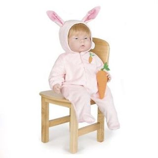   Sleepytime Bambini 22 Vinyl with Cloth Body Pink Bunny Baby Girl Doll