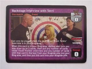 Raw Deal WWE v11.0 Backstage Interview with Teri